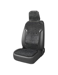 Husa scaun auto cu bile de masaj, suport lombar si...