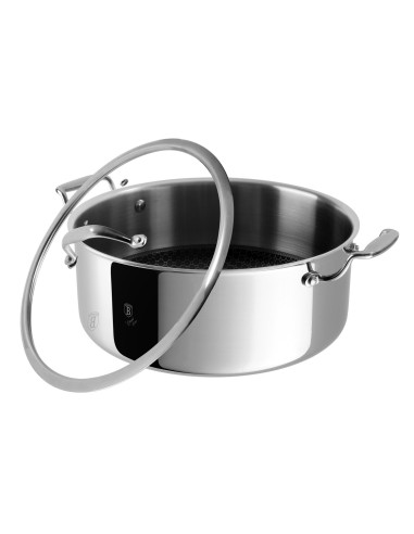 Cratita inox, cu capac de 28 CM, Berlinger...