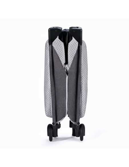 PATUT DE CALATORIE KINDERKRAFT LEODY, CU ACCESORII, GREY