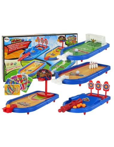 Set de jocuri 4 in 1, pentru copii, baschet,...
