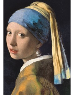 PUZZLE TREFL 1000 FATA CU CERCEL CU PERLA 2