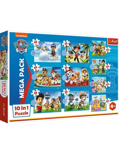 PUZZLE TREFL 10IN1 PATRULA CATELUSILOR ECHIPA...