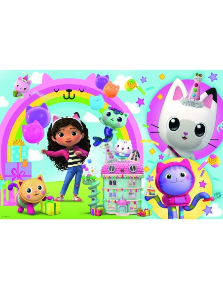 PUZZLE TREFL 24 MAXI GABBYS DOLLHOUSE CASA LUI GABBY