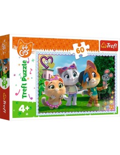 PUZZLE TREFL 60 44 PISICI JOCUL PISICILOR