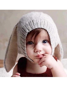 Caciulita iepuras Drool (Culoare: Roz) 2