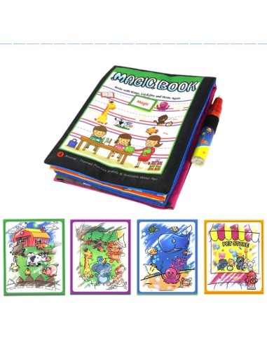 Carticica pentru desenat pe baza de apa Drool