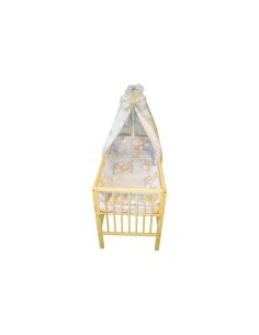 Lenjerie MyKids Teddy Scarita Albastru 5 Piese 120x60 2