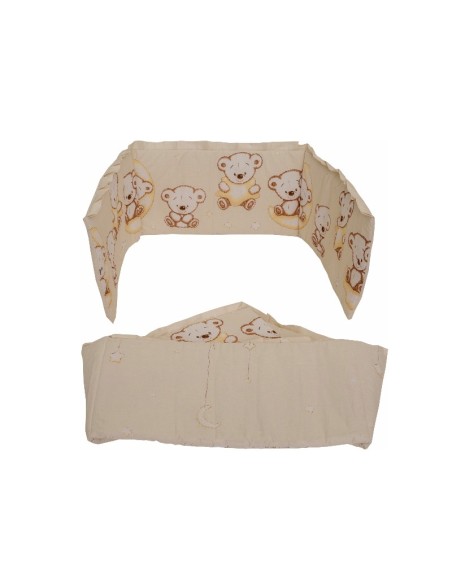 Lenjerie MyKids Bear On Moon Beige M1 4+1 piese 120x60