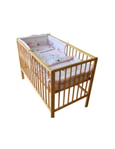 Lenjerie MyKids Catelus Roz 4 + 1 Piese 120x60