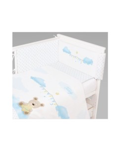 Lenjerie Pat 3 Piese KLUPS Teddy Blue K070 2