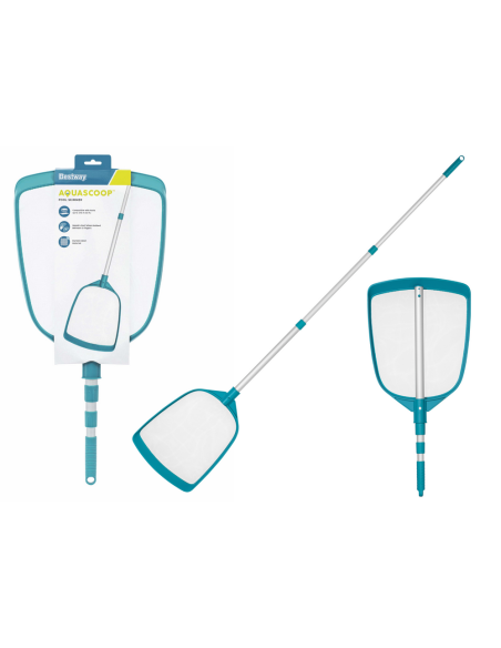 Plasa de suprafata pentru curatat piscina, coada telescopica, BESTWAY 58635