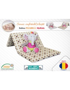 Saltea Pliabila copii MyKids Spuma Poliuretanica (Burete)...