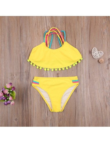 Costum de baie cu ciucuri din 2 piese Drool...