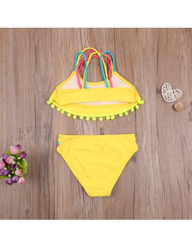 Costum de baie cu ciucuri din 2 piese Drool...