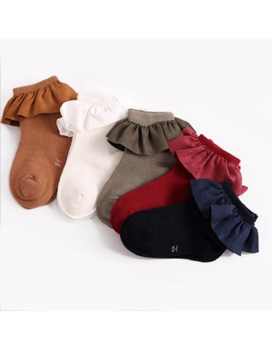 Sosete cu volan Drool (Culoare: Bleumarine,...