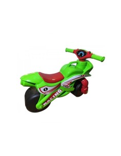 Motocicleta de impins MyKids Racing 0139/5 Verde/Rosu 2