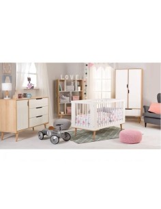 Mobilier Camera copii Si Bebelusi KLUPS SOFIE Alb Natur
