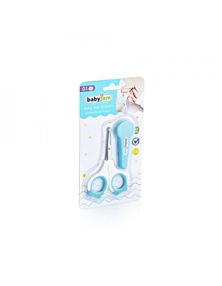 Forfecuta pentru bebelusi cu suport protectie BabyJem (Culoare: Roz)