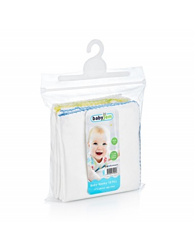 Set 10 batistute BabyJem din bumbac pentru...