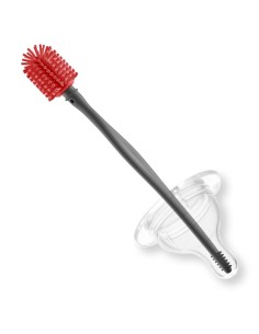 Perie pentru biberon si tetina BabyJem (Culoare: Ecru)