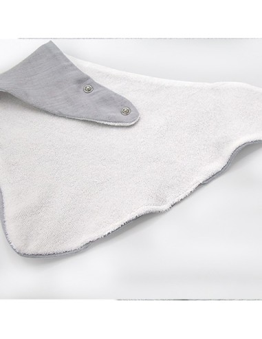 Set baveta cu doua fete din muselina cu jucarie...