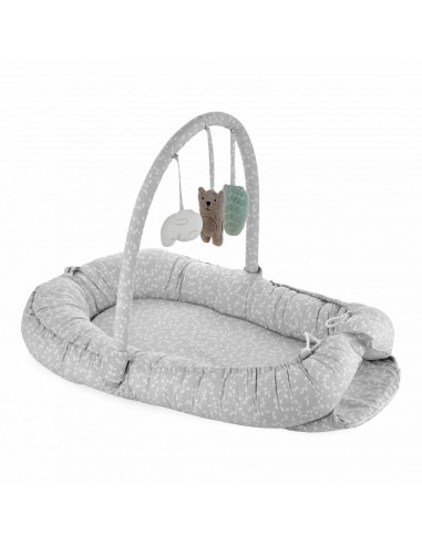 Salteluta BabyNest cu bara jucarii Between...