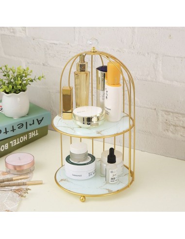 Organizator metalic pentru cosmetice LuXShape...