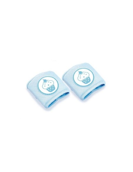 Genunchiere de protectie pentru bebelusi BabyJem Cupcake (Culoare: Bleu)