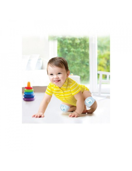 Genunchiere de protectie pentru bebelusi BabyJem Cupcake (Culoare: Bleu)