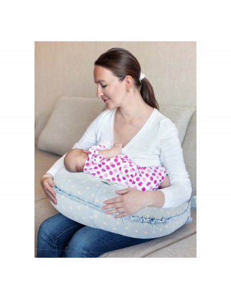 BabyNest/ Saltea reductor 5 in 1 BabyJem Cushion (Culoare: Roz)