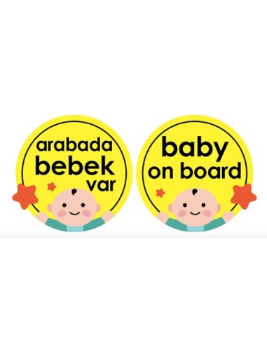 Semn luneta Baby/Prince/Princess on board cu...