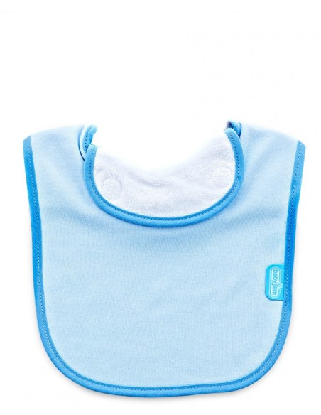 Baveta captusita din bumbac BabyJem (Culoare: Roz)