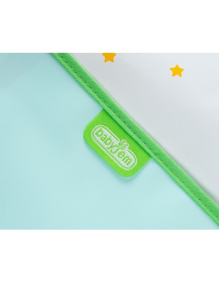 Baveta cu maneci si buzunar BabyJem Polly Bib (Culoare: Galben)