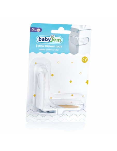 Siguranta pentru sertare BabyJem White