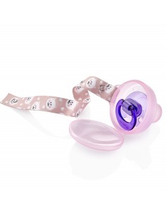 Cutiuta pentru suzeta cu lantisor BabyJem (Culoare: Alb) 2