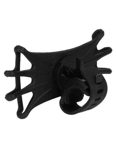 Suport universal din silicon pentru Telefoane cu Display pana la 8", Flexibil, Montaj pe Ghidon, Compatibil si cu Carut, Trotine