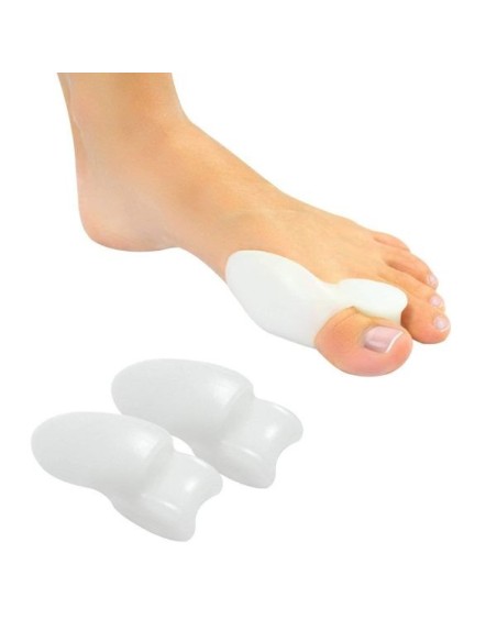 Set 2 buc protectii pentru monturi, separator degete, corector pozitie degetul mare, Gel Siliconat Non-Alergic, Marime Universal