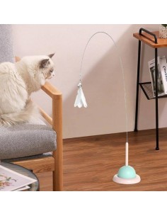 Jucarie interactiva pentru pisicute cu ventuza, bara... 2