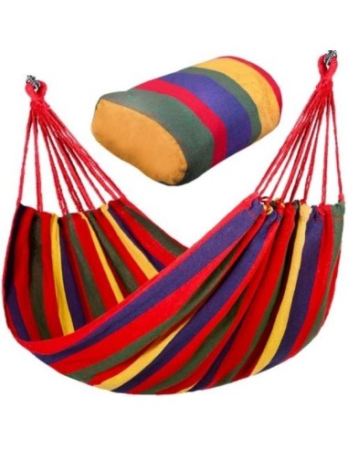 Hamac multicolor pentru gradina, 180 x 85 cm,...