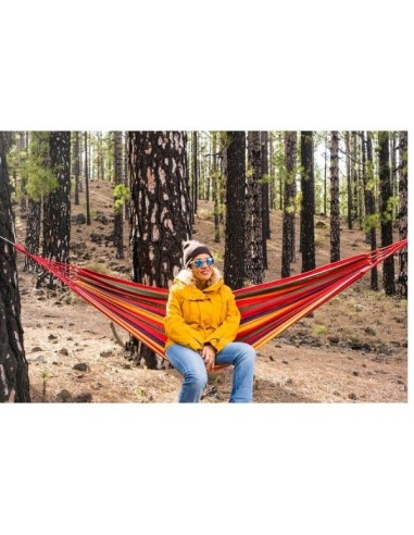 Hamac multicolor pentru gradina, 180 x 85 cm,...