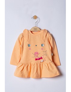 Rochita Sweets pentru fetite, Tongs baby (Culoare: Somon,... 2