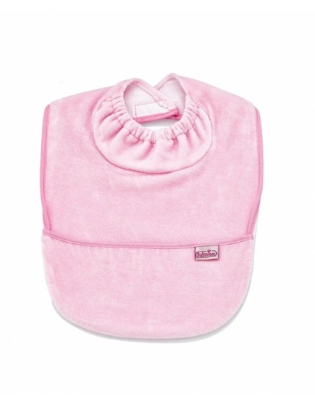 Baveta cu buzunar BabyJem Velvet (Culoare: Ecru)