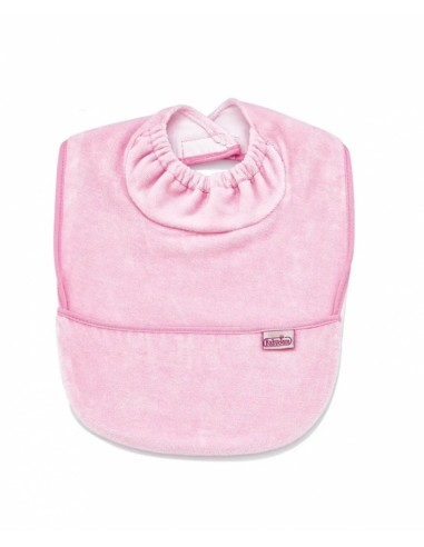 Baveta cu buzunar BabyJem Velvet (Culoare: Bleu)