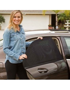 Set 2 bucati parasolar auto BabyJem Sun Shade Cover...