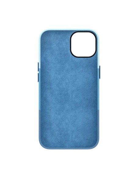 Husa de protectie din piele ecologica rezistenta la socuri pentru Iphone 14, Albastru, M Color Series
