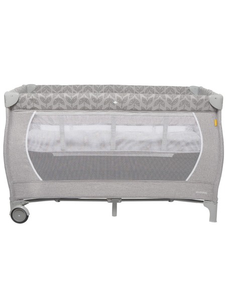 Patut de calatorie pliabil Skiddou Lunar, 2 nivele, Normandic Dream, Gri