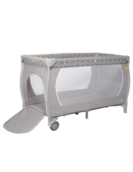 Patut de calatorie pliabil Skiddou Lunar, 2 nivele, Normandic Dream, Gri