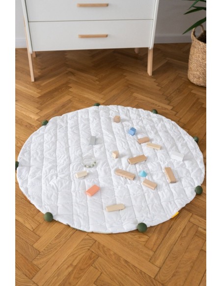 Covoras senzorial si educational bebelusi Skiddou Doee, 105 cm