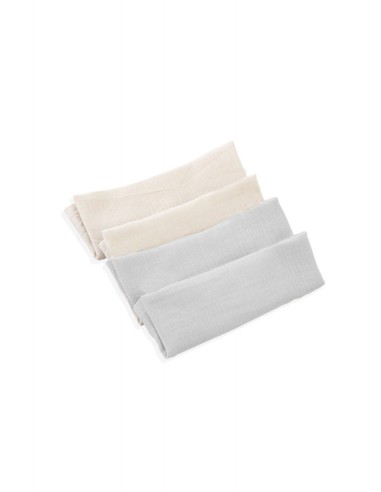 Set 4 prosopele din muselina, BabyJem, 25x25 cm...