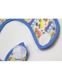 Baveta cu 2 fete si buzunar , BabyJem, 24x35 cm (Culoare:... 2